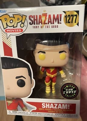 GLOW IN THE DARK CHASE, SHAZAM FUNKO POP! #1277 ¡FUNKO POP CHASE SIN USAR, EN CAJA! Foto 1 de 2