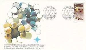 South Africa 1977 Wine Symposium FDC Cape Town Special cancel Unaddressed VGC