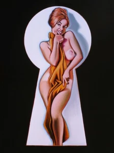 Mel Ramos - Peek a Boo (with towel) - SIGNED AND NUMBERED - Picture 1 of 2