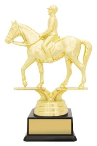 FIGURA ECUESTRE PASEO CABALLO TROFEO PREMIO GRABADO GRATIS - Imagen 1 de 1