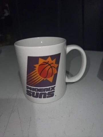 Vintage Phoenix SUNS NBA old Logo 90s coffee tea cup Mug Roomstore logo unique Cover