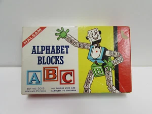 HALSAM 15-TEILIGES ALPHABETBLOCK-SET 1959 EUC IN BOX NR. 2015 (BJR1032) - Bild 1 von 5