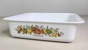 Corning Ware Vintage P-322 Spice of Life L’Echalote Casserole Dish 8x8x2 Square - Picture 1 of 8