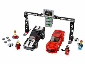 LEGO 75874 Speed Champions Chevrolet Camaro Drag Race Race-Ready Buildable Cars - Picture 1 of 6