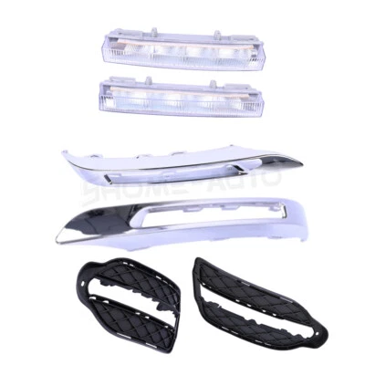 6Pcs Front Left+Right Fog Driving Light For Mercedes Benz X204 GLK350 2013-2015 - Image 1 of 4