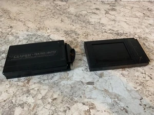 Lote de 2 adaptadores Graflex (1232) 2 1/4 x 3 1/4 paquete de película gráfica con 6 pestañas de película - Imagen 1 de 5