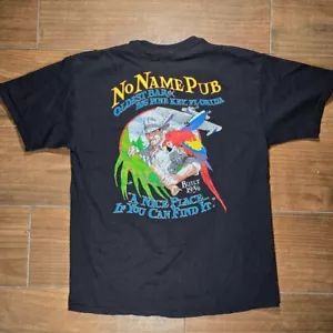 Vintage Animal Tropical Shirt 90s Y2K Birds No Name Pub SIZE Large - Picture 1 of 6