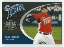 2012 Norfolk Tides (Triple-A Baltimore Orioles) Dana Eveland