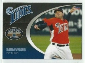 2012 Norfolk Tides (Triple-A Baltimore Orioles) Dana Eveland
