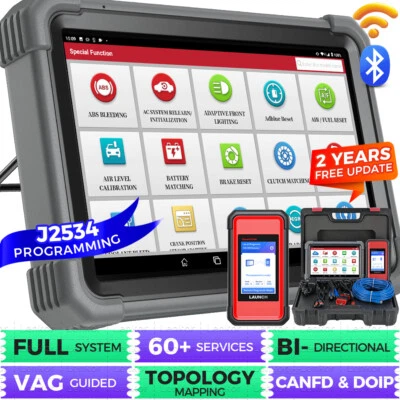 LAUNCH X431 PRO3S+ ELITE PRO5 AUTOMOTIVE OBD2 Diagnostic Tool ECU Coding With TOPOLOGY MAP - Image 1 of 4