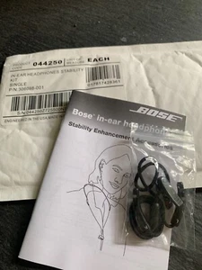 NUEVO Auriculares internos Bose Accesorio de mejora de estabilidad nuevos nunca usados. 2007 - Imagen 1 de 1