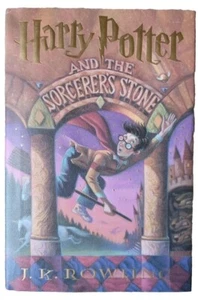 Harry Potter and the Sorcerer's Stone by J.K. Rowling (1998) First American Ed - Picture 1 of 9