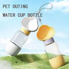 Dog Water Bottle Pet Drinking Water Outing Water Cup Bottle Multi-Function Cup