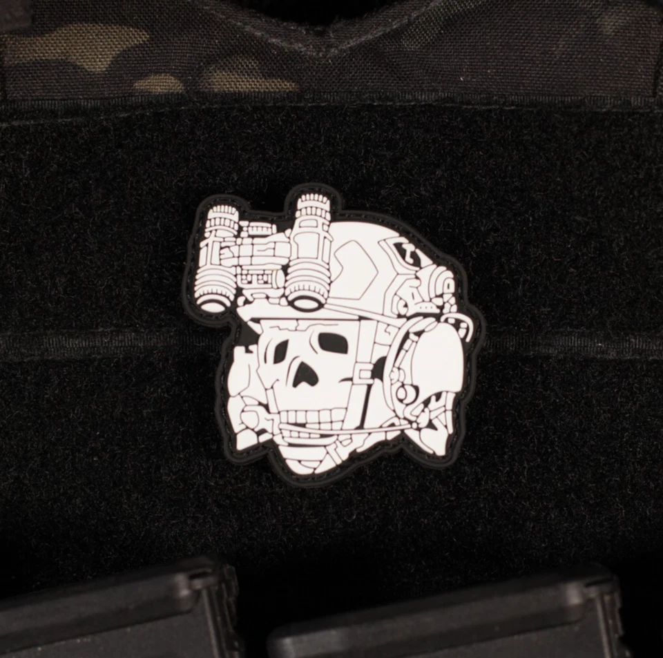 Dead Of Night Skull PVC Patch - Image 1 of 1