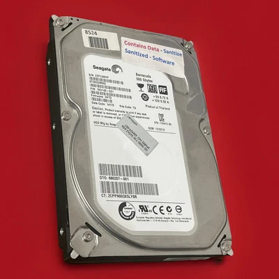 HDD Hard Drive SATA Desktop 3.5" Seagate ST500DM002 500GB - Image 1 of 2
