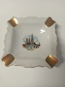 Ashtray From Munich Germany By Kunst-Palette, Made In Germany - Picture 1 of 4