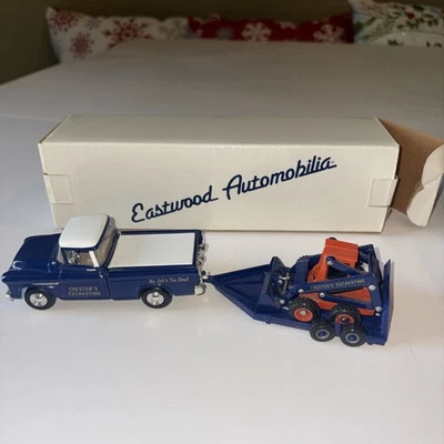 Camioneta Chevrolet Eastwood Automobilia Chester's excavadora '55 con cargador #1427 Foto 1 de 4