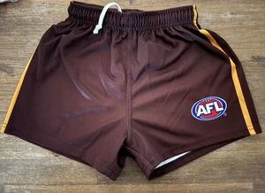 Hawthorn Hawks AFL Child Kids Youth Football Shorts Size 8B Great Condition 8 - Picture 1 of 3