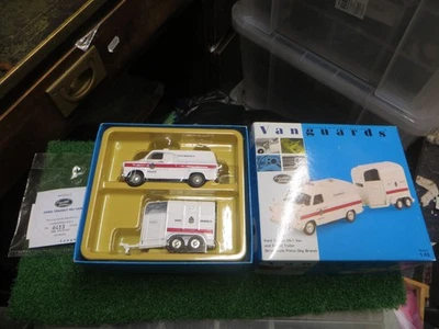 LLEDO VANGUARDS FORD TRANSIT MK1 VAN & TRAILER POLICE DOG BRANCH VA06615 1/43 - Image 1 of 4