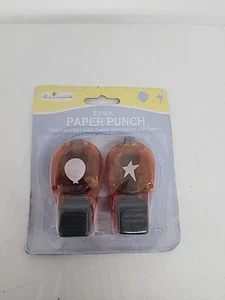 Makin Memories Paper Punches Set Of 2 New Colorful - Picture 1 of 2