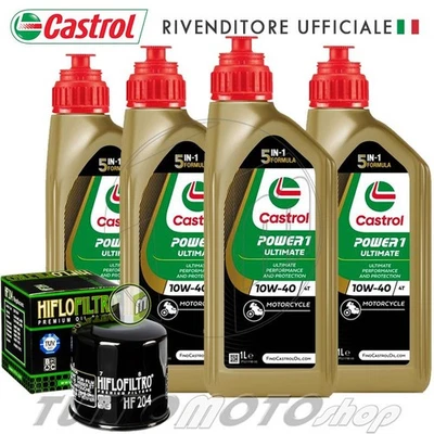 Tagliando TRIUMPH Tiger 800 2010-2020 Tutte le versioni - Castrol Racing+ Filtro - Immagine 1 di 4