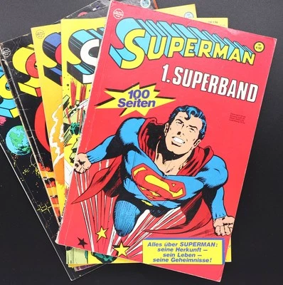 SUPERMAN Superband Nr. 1-30 DC Superhelden Comic Album Ehapa Verlag Auswahl - Bild 1 von 4
