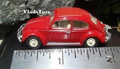 Oxford 1/76 VW Bug Volkswagen Beetle Ruby Red 76VWB002 - Image 1 of 4