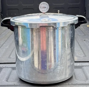 Presto 01781 0178107 Pressure Cooker Canner, 23 qt, Aluminum,Large, Weight, Tray - Picture 1 of 11