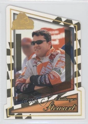 2001 Press Pass Premium Champs & Challengers Gold Holo Tony Stewart #68 HOF - Image 1 of 2
