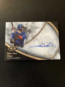 2020 Topps Tier One Tier One Talent Auto /299 Shin-Soo Choo #T1TA-SSC Auto