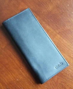 Echt Leder Scheckbuch Geldbörse mit Stiftetui - Made in Costa Rica - Bild 1 von 6