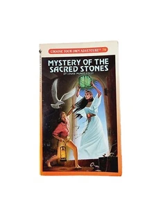 MYSTERY OF THE SACRED STONES Choose Your Own Adventure #79 Book 1988 PB - Picture 1 of 4
