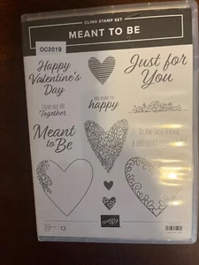Stampin Up Meant to Be Stamp Set and Dies - Retired - Picture 1 of 2