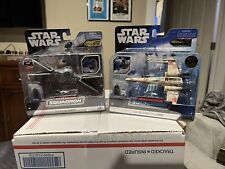 star wars micro galaxy squadron Luke X-wing 1-5000 And Outland Tie Fighter