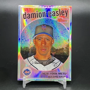2008 Topps Heritage Chrome Refractor #C281 Damion Easley Mets #’d /559 - Picture 1 of 2