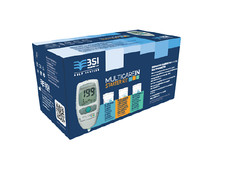 Multicare In Starter Kit - Misuratore di Colesterolo, Glicemia, Trigliceridi