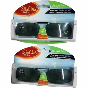 Lentes Solar Shield Resistentes a Arañazos, Clipons Polarizados 100% UVA/UVB 52 Rec 8 - Imagen 1 de 6