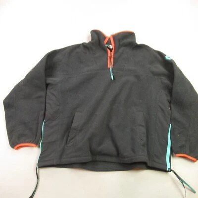 REI 女式毛衣 XL 长袖套衫 1/4 拉链轻便口袋 — 第 1/4 张图片