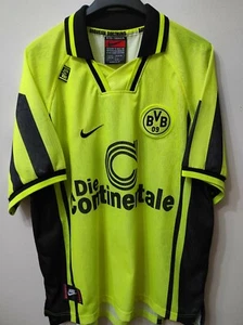 BORUSSIA DORTMUND 1996-1997 Die Continentale camiseta shirt trikot maillot - Imagen 1 de 10
