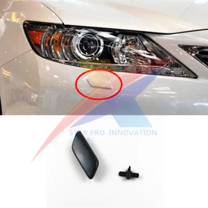 Right Headlight Washer Nozzle Cap + Support Bracket For Lexus ES300h ES350 13-15 - Picture 1 of 9