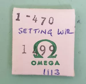 Omega 470 1113 Setting Wheel NOS - Picture 1 of 1