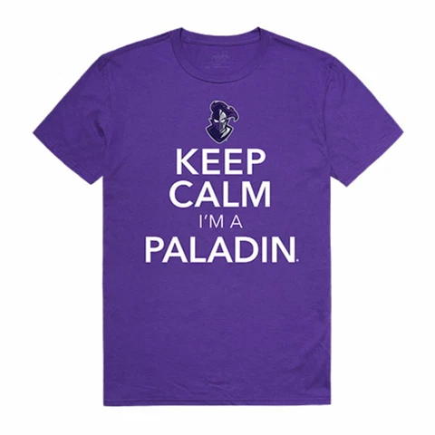 Furman University Paladins Keep Calm T-Shirt Cover