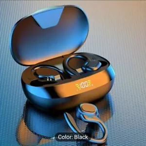 Stereo In-Ear Wireless Earbuds - tranTrue TWS Earphones with Mic and LED Display - Picture 1 of 7