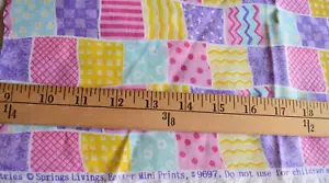 EASTER MINI PRINTS 100% COTTON FABRIC 35X44 INCHES - Picture 1 of 2