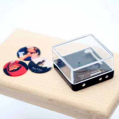 1Set 1:12 Scale Dollhouse Miniatures Accessories Vintage Record Player CD Music
