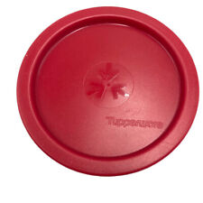 Tupperware Replacement One-Touch  "A"  Lid Red #2324