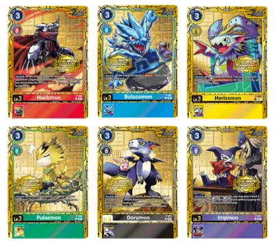Digimon Championship 2023 Gold Card Set Promo Brand New/Sealed - Image 1 of 3
