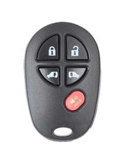2004-2019 Toyota / 5-Button Keyless Entry Remote / PN: 89742-AE030 / GQ43VT20T - Picture 1 of 4