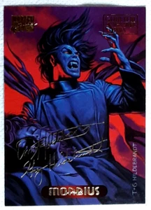 1994 Marvel Masterpieces Gold Signature Card 79 MORBIUS. Free New Top Loader. - Picture 1 of 3