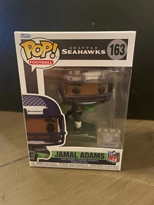 JAMAL ADAMS SEATTLE SEAHAWKS FUNKO POP! VINYL FIGURE #163 WITH PROTECTOR - Picture 1 of 5